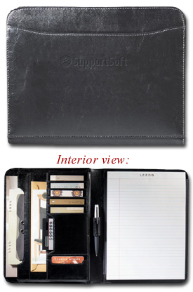 Leather Padfolio with Pen